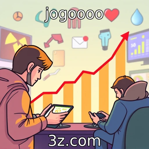 Crescimento das vendas digitais na indústria de jogos